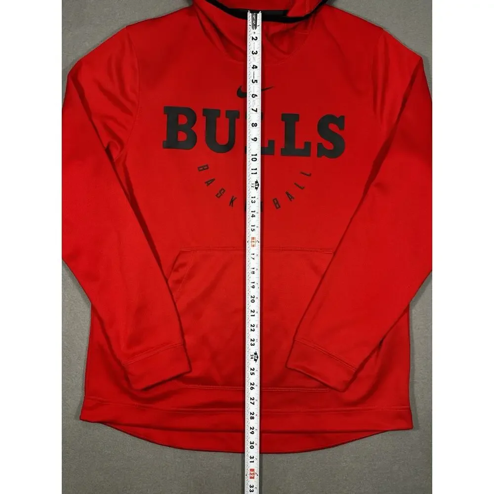 Nike Dri-FIT Chicago Bulls NBA Basketball Hoodie Red Men’s Large